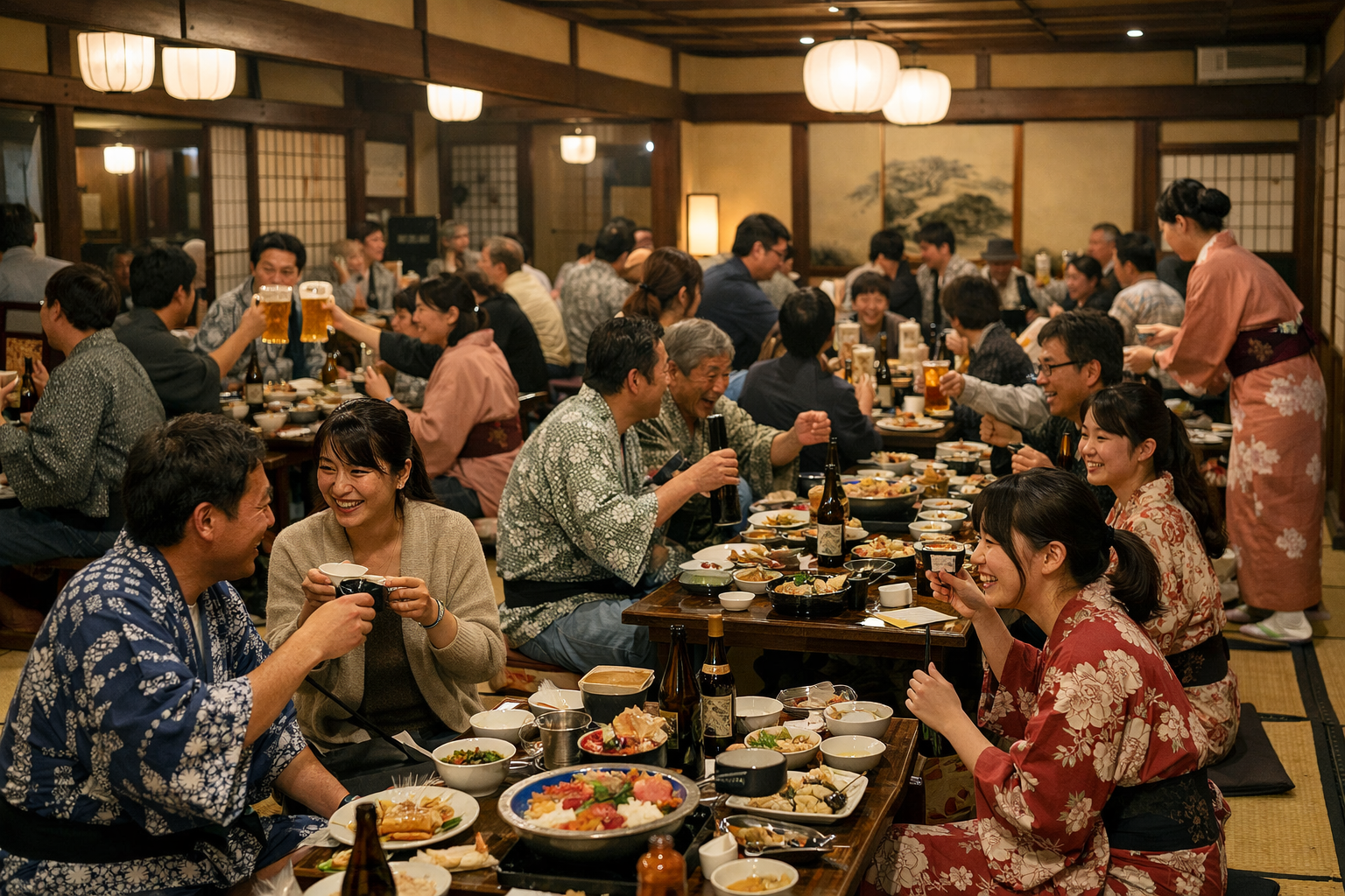 宴の様子
